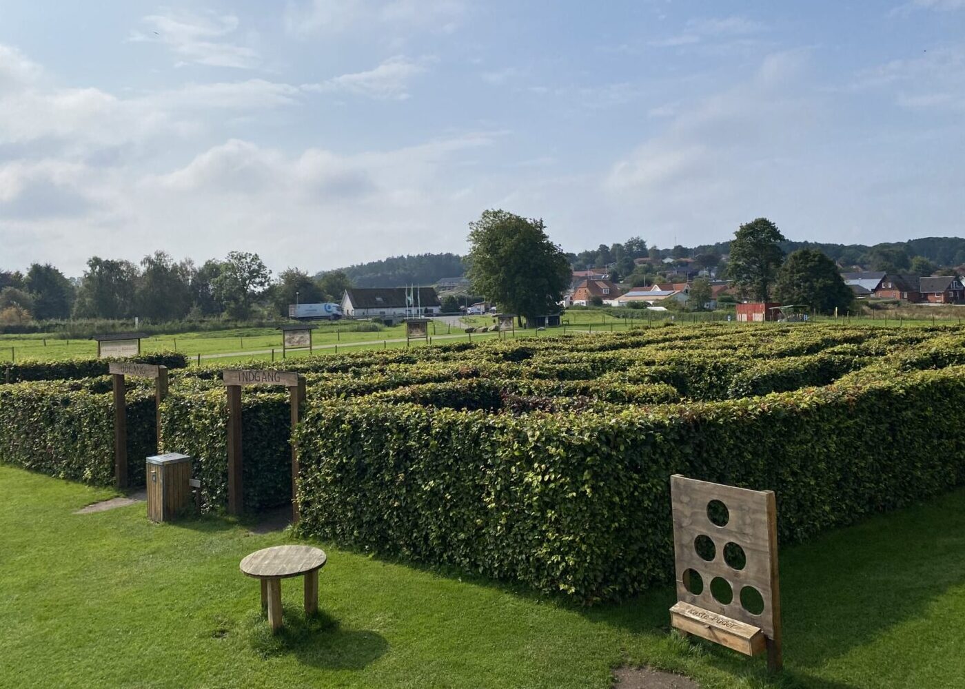 Verdenskortet labyrint - kan du finde vejen ud?